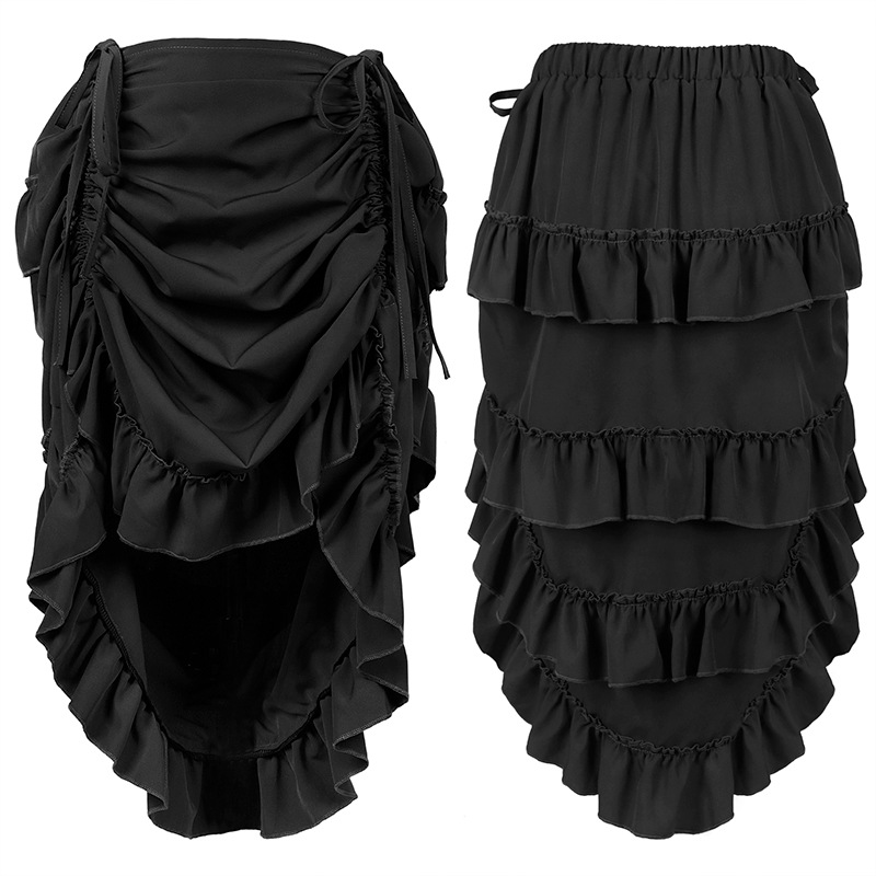Steampunk Victorian Pleated Co - Skirts 评论和价格