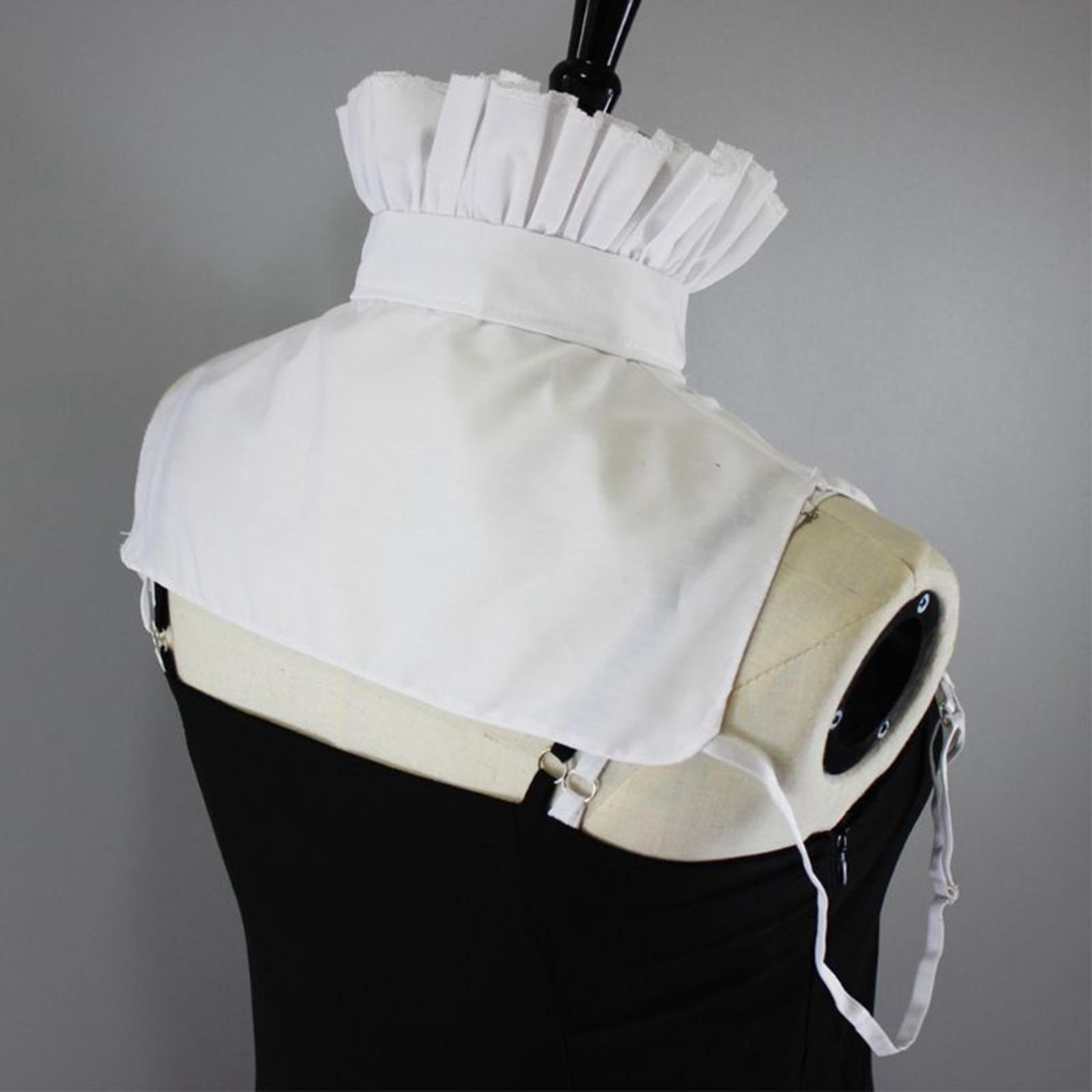 Cotton White Fake Collar for W - Blouses 评论和价格